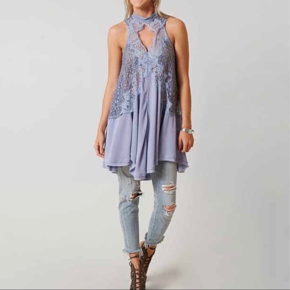 Free People Dresses & Skirts - 🔥Free People Tell Tale Heart Lace Tunic Dress